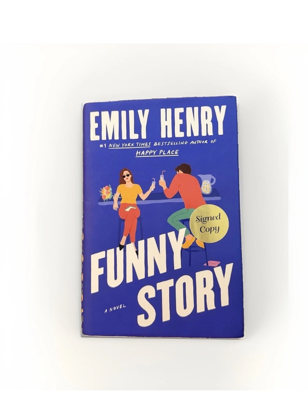 Emily Henry Funny Story Signed Copy Hardcover Romance Novel